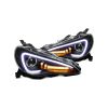 Depo Black Housing Tail Lights Frs Brz 86